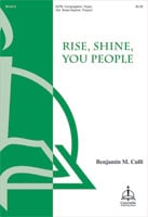 Rise, Shine, You People SATB choral sheet music cover Thumbnail